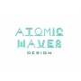 Logo Atomic Waves Design