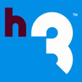 Logo H3 - Hambúrguer Gourmet, LeiriaShopping
