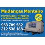 Logo Mudanças Monteiro