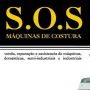 Logo S.O.S Máquinas de Costura - Reparação e venda de Máquinas de Costura